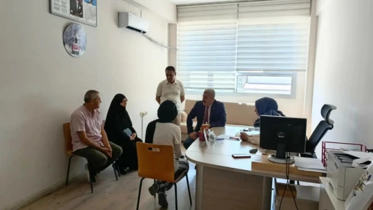 Efeler İlçe Milli Eğitim Müdürü Özcan, LGS tercih sürecini inceledi
