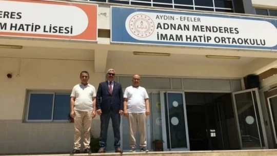 Efeler İlçe Milli Eğitim Müdürü Özcan, LGS tercih sürecini inceledi