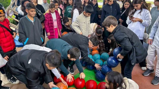 Efeler'in Bilim Parkı Nazillili öğrencileri ağırladı