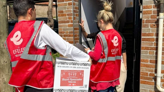 Efeler Kardeş Eli Projesi ile 5 bin aileye ulaşıldı