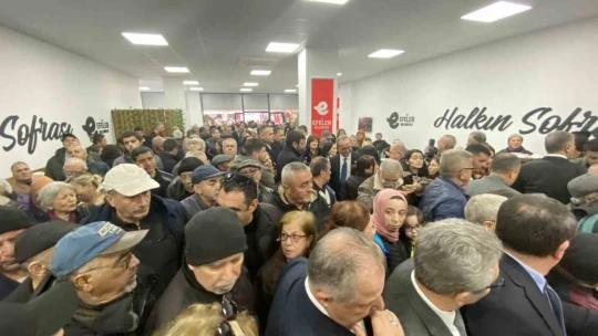 Efeler Kent Lokantası düzenlenen törenle hizmete açıldı