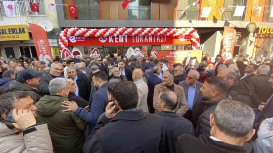 Efeler Kent Lokantası düzenlenen törenle hizmete açıldı