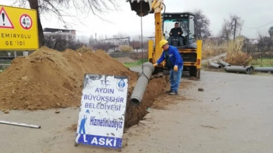 ASKİ çalışıyor Aydın'ın altyapısı yenileniyor