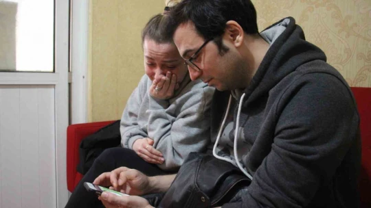 Eğitime gönderdikleri can dostlarının cansız bedenlerini teslim aldılar