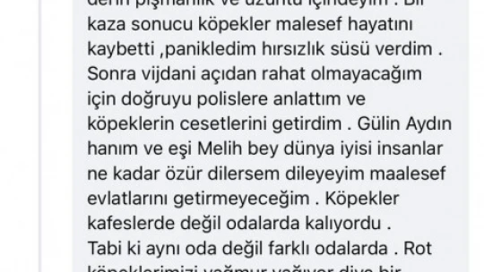 Eğitime gönderdikleri can dostlarının cansız bedenlerini teslim aldılar