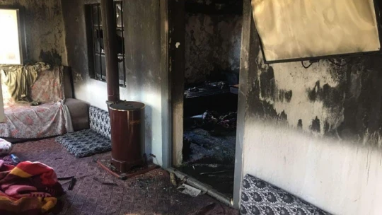 Elektrikli battaniyeden çıkan yangında hayatını kaybetti
