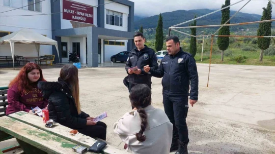Emniyetten MYO öğrencilerine KADES bilgilendirmesi