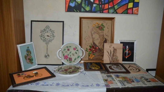Engeli üretmesine mani olmadı