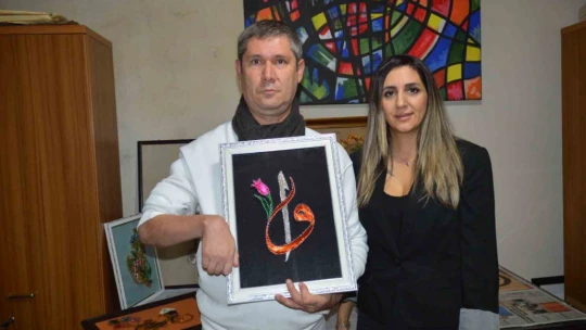 Engeli üretmesine mani olmadı