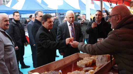 Erzurum lezzetleri Aydınlılarla buluştu