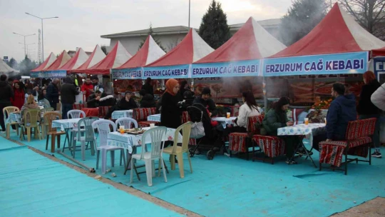 Erzurum lezzetleri Aydınlılarla buluştu