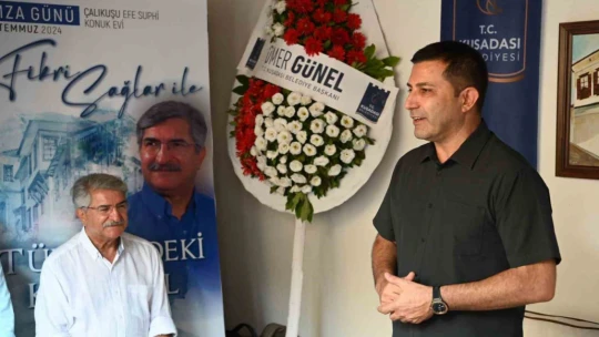 Eski Devlet Bakanı Sağlar: 'Kuşadası, Başkan Günel vizyonu ile kültür sanat kenti oldu'