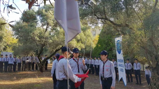Eskişehir izcileri Germencik'te kamp kurdu