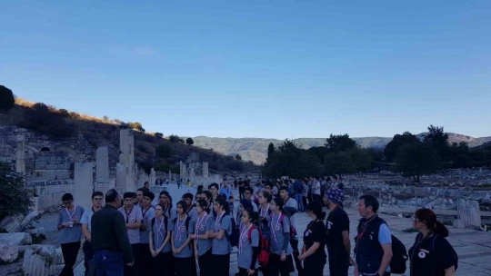 Eskişehir izcileri Germencik'te kamp kurdu