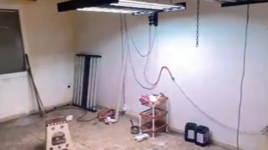 Ev değil, uyuşturucu üretim merkezi çıktı