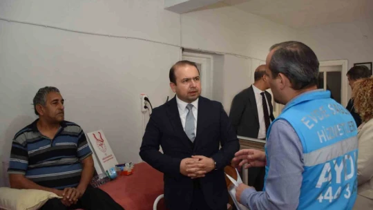 Evde sağlık hizmetleri vatandaşları memnun ediyor