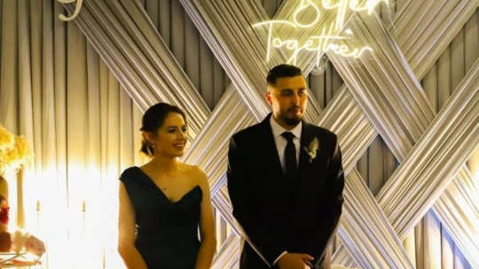Mustafa ve Gamze evlilik yolunda ilk adımı attılar