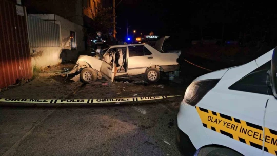 Feci kaza kameraya böyle yansıdı