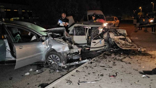 Feci kaza kameraya böyle yansıdı