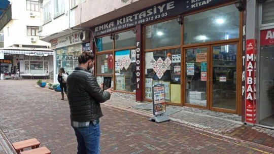 Fotoğraflama çalışması vatandaşları tedirgin etti