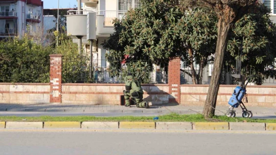 Fünye ile patlatılan şüpheli çanta boş çıktı