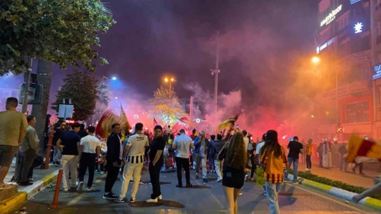 Galatasaray'ın şampiyonluğu Aydın'da coşkuyla kutlandı