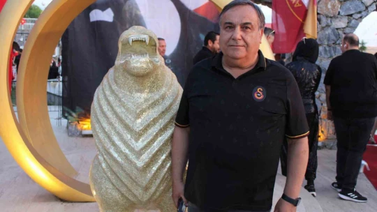 Galatasaray sevdalıları Aydın'da şampiyonluk için bir araya geldi