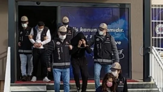 Nazilli'de gaspçılar polisten kaçamadı