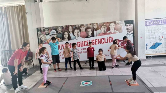 Geleceğin sporcuları antrenmanlarına başladı