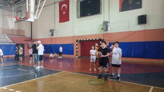 Geleceğin sporcuları antrenmanlarına başladı