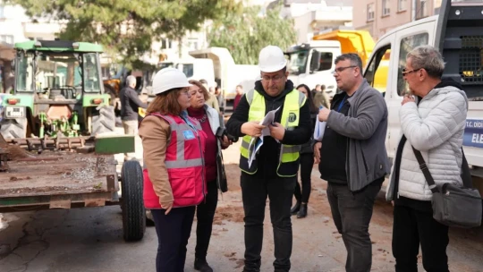 Gençay, Kent Lokantası'ndaki çalışmaları yerinde inceledi