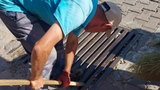 Germencik Belediyesi, aşırı yağışlara karşı hazırlıklarını sürdürüyor