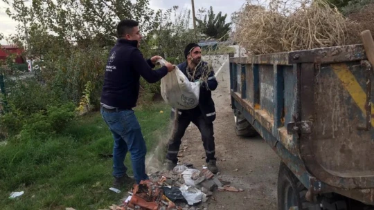 Germencik Belediyesi ekipleri ilçe genelinde çalışmalarını sürdürüyor
