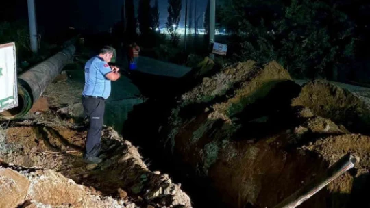Germencik Belediyesi'nden izinsiz kazı operasyonu