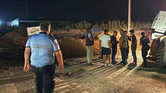 Germencik Belediyesi'nden izinsiz kazı operasyonu
