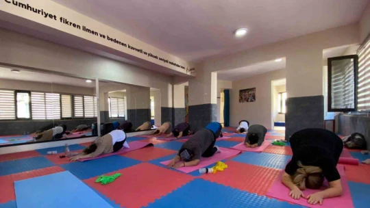 Germencik Belediyesi'nin spor kursları ilgi görüyor