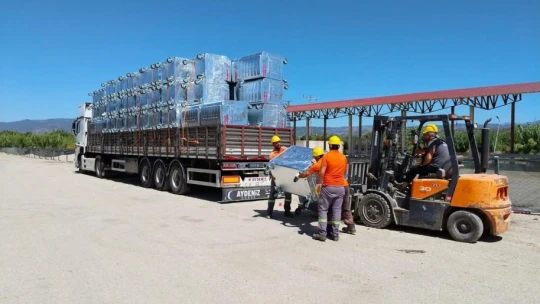 Germencik'e 100 yeni çöp konteyneri