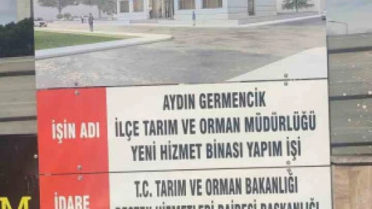 Germencik İlçe Tarım Müdürlüğü yeni hizmet binasına kavuşuyor