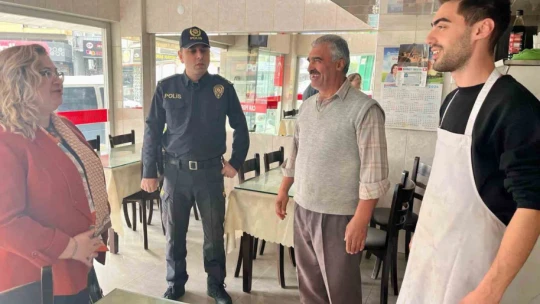 Germencik Kaymakamı Doğru esnaflarla buluştu