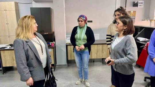Germencik Kaymakamı Doğru, SYDV Müdürü Beydağ'dan çalışmalar hakkında bilgi aldı