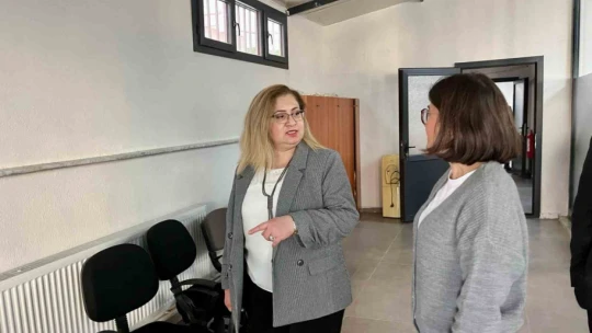 Germencik Kaymakamı Doğru, SYDV Müdürü Beydağ'dan çalışmalar hakkında bilgi aldı