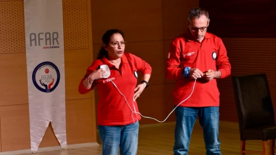 Germencik'te belediye personellerine afet eğitimi