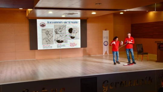Germencik'te belediye personellerine afet eğitimi