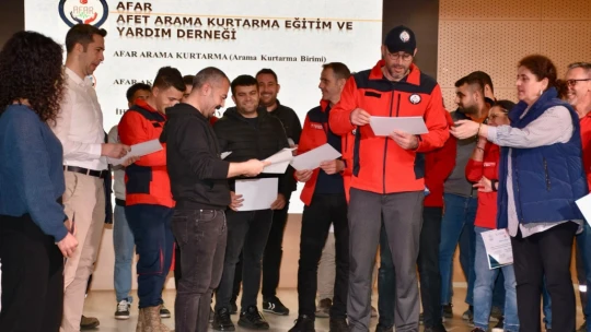 Germencik'te belediye personellerine afet eğitimi