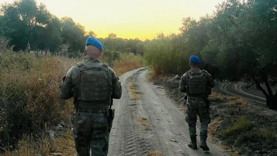 Germencik'te incir hırsızlığına karşı jandarmadan sıkı denetim