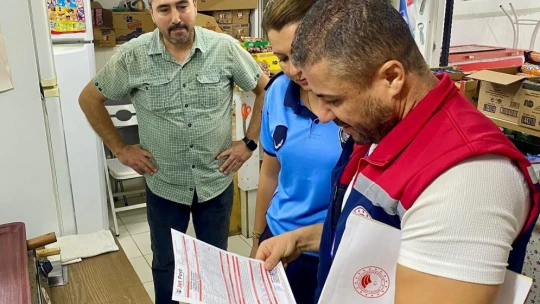 Germencik'te okul kantinlerinde gıda güvenliği denetimi