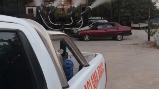 Germencik'te sivrisinekle mücadele aralıksız sürüyor