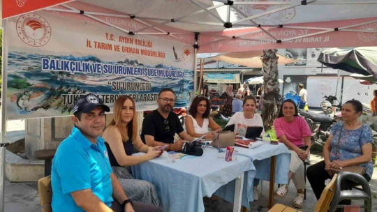 Germencik'te su ürünleri tüketici anketi yapıldı