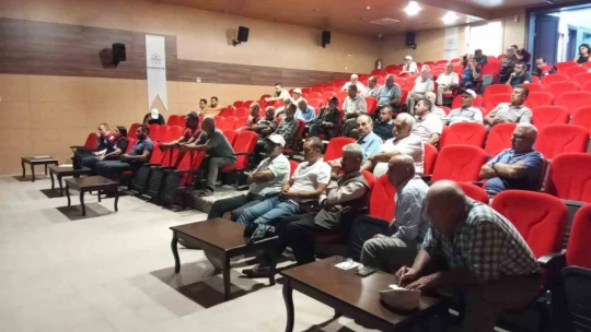 Germencik'te üreticilere yeni destekleme modelleri anlatıldı