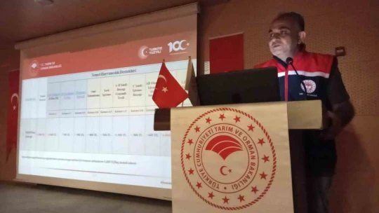 Germencik'te üreticilere yeni destekleme modelleri anlatıldı